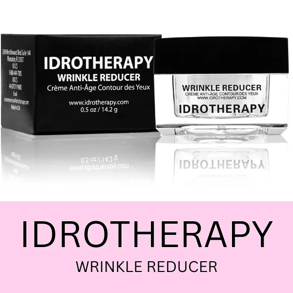 Idrotherapy Cream jar product photo on a white background.
